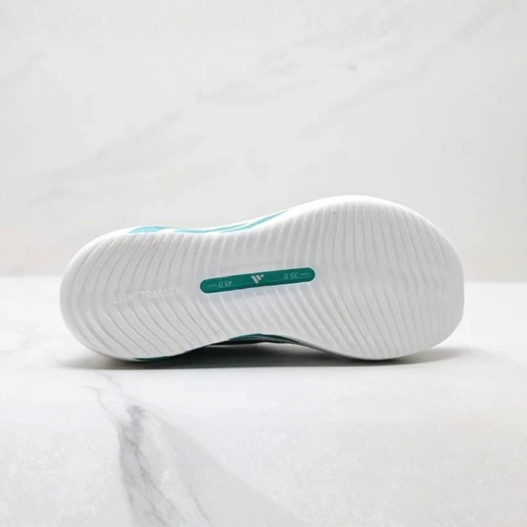Adidas Hyperboost Edge - Branco/Verde Escuro