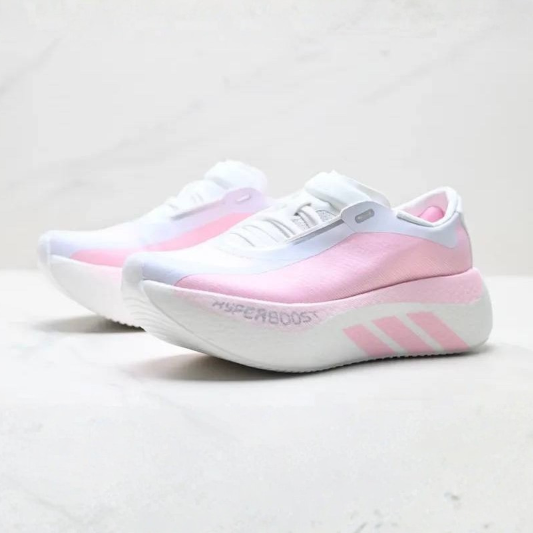 Adidas Hyperboost Edge - Branco/Rosa