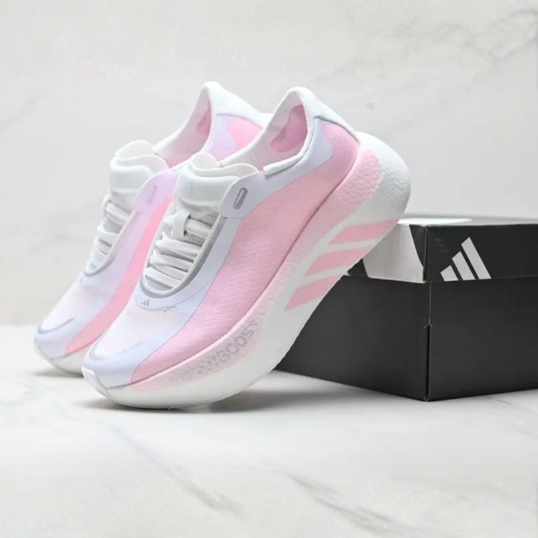 Adidas Hyperboost Edge - Branco/Rosa