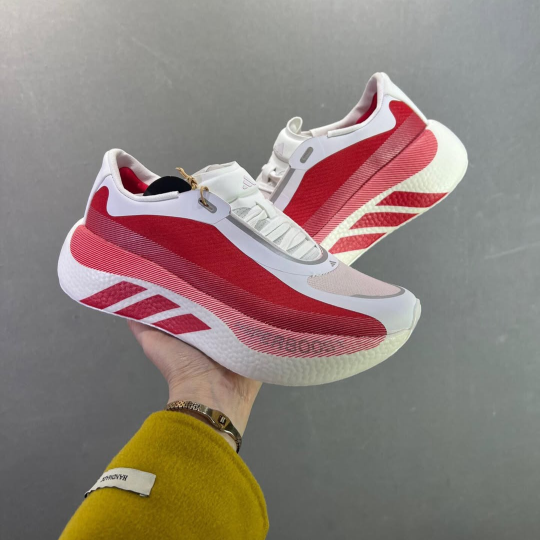 Adidas Hyperboost Edge - Branco/Vermelho