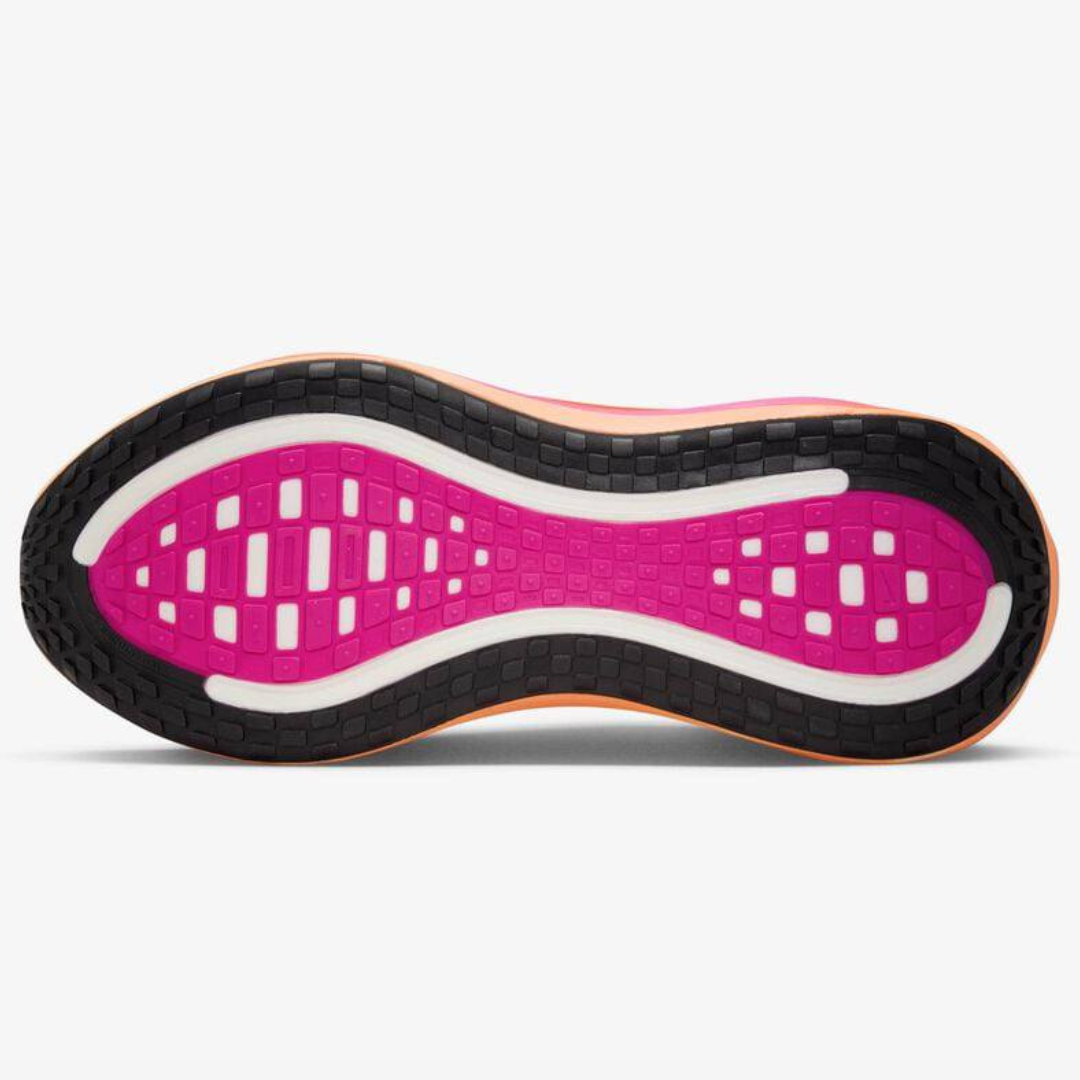 Nike Vomero Plus - Branco/Laranja/Rosa Fogo