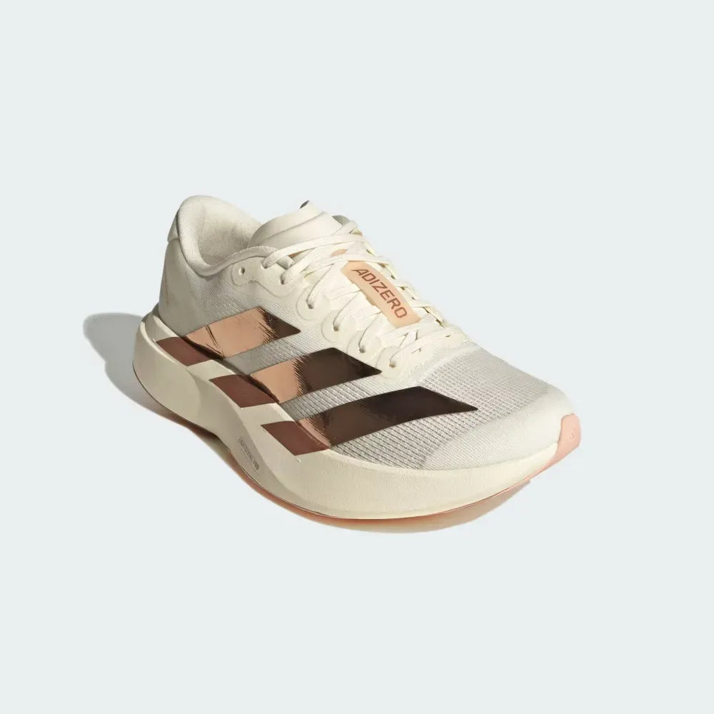 Adizero Evo SL Off White Copper Metallic Blush Pink