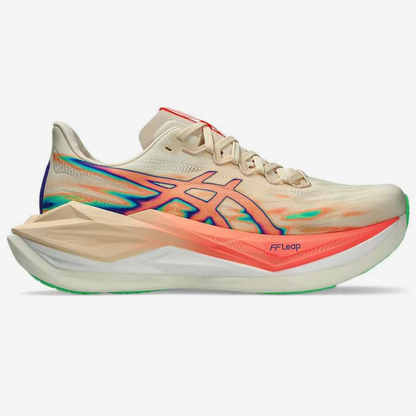 Asics Superblast 3 - Unissex - Bege/Laranja Claro