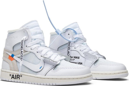 Off-White x Air Jordan 1 Retro High OG 'White' 2018