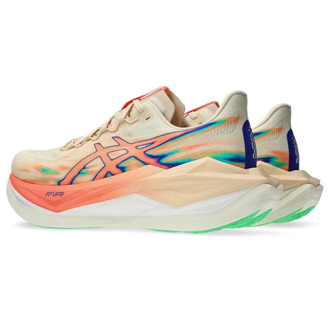 Asics Superblast 3 - Unissex - Bege/Laranja Claro