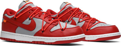 Off-White x Dunk Low 'University Red'