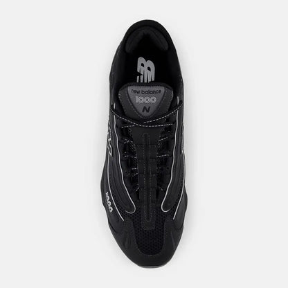 New Balance 1000 Black White Silver Metallic