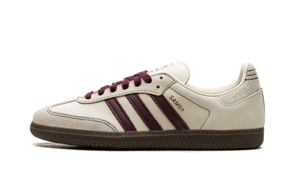 Adidas Samba OG WMNS 'Wonder White Maroon'
