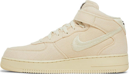 Stussy x Air Force 1 Mid 'Fossil'