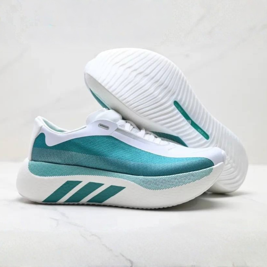 Adidas Hyperboost Edge - Branco/Verde Escuro