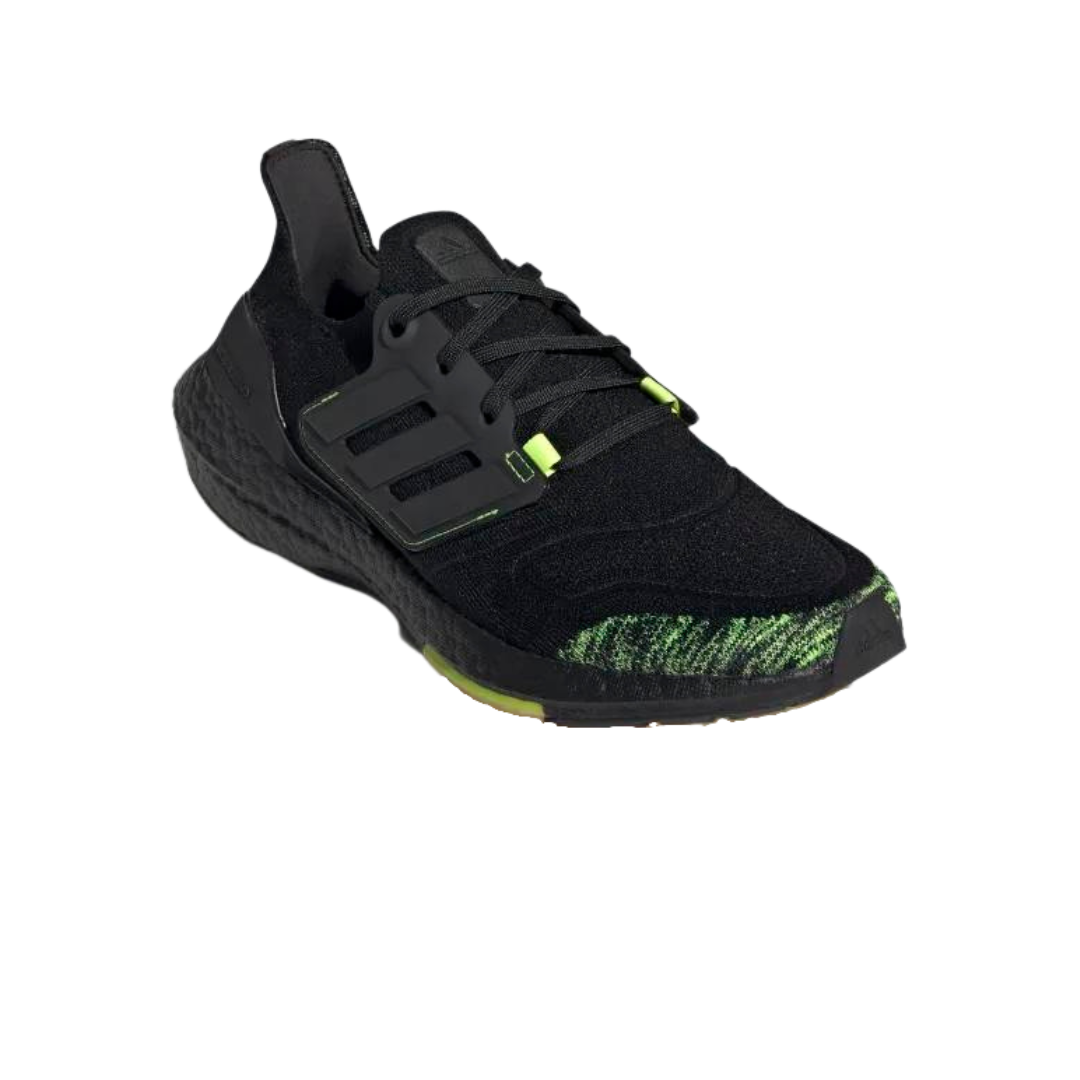 UltraBoost 22 'Black Solar Yellow'