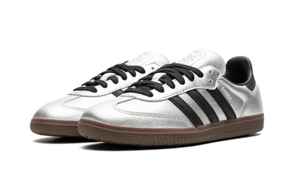 Adidas Samba OG WMNS 'Silver Metallic Black Gum'