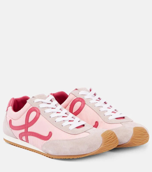 Loewe Ballet Runner 2.0 Pink Suede
