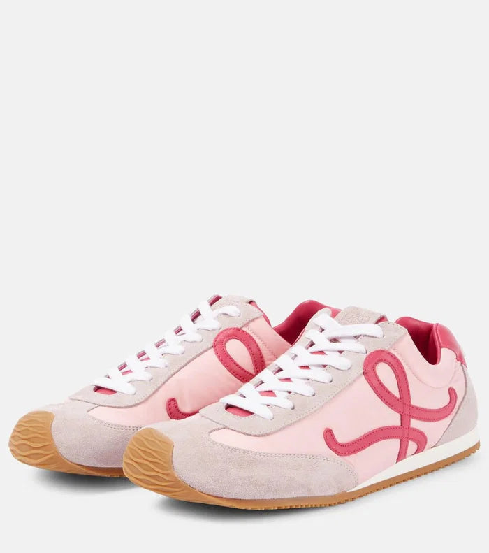 Loewe Ballet Runner 2.0 Pink Suede