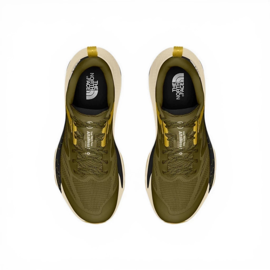 The North Face Altamesa 500 Military Green/White vista lateral