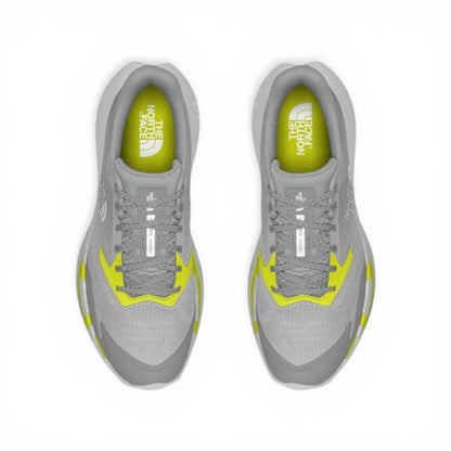 The North Face Vectiv Enduris 4 Grey/Yellow vista lateral