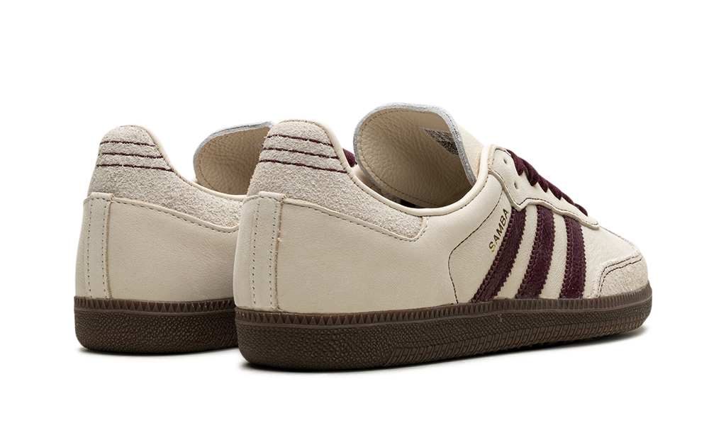 Adidas Samba OG WMNS 'Wonder White Maroon'