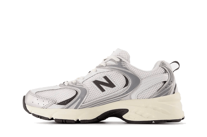 Tênis New Balance 530 'Silver Metallic Black Cement' Prateado