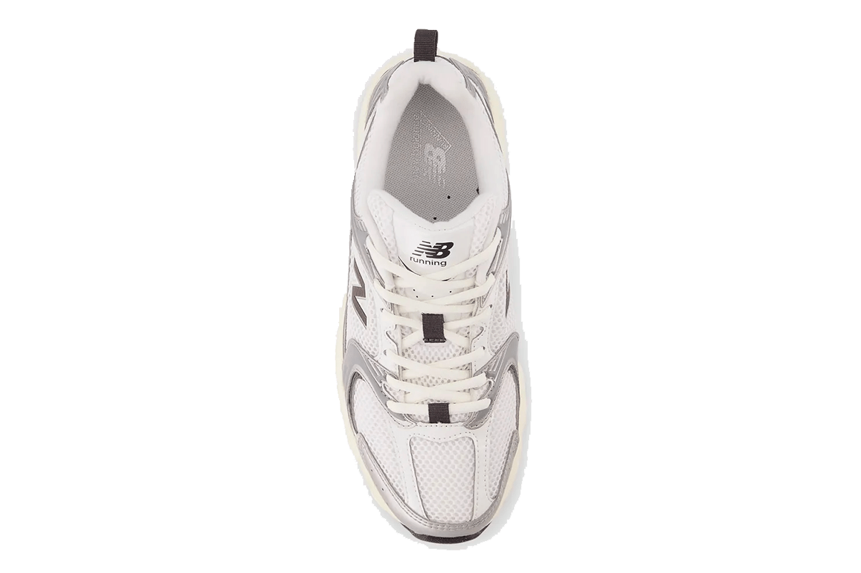 Tênis New Balance 530 'Silver Metallic Black Cement' Prateado