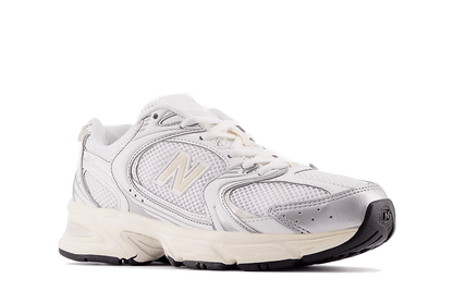 Tênis New Balance 530 'Silver Metallic Linen' Bege