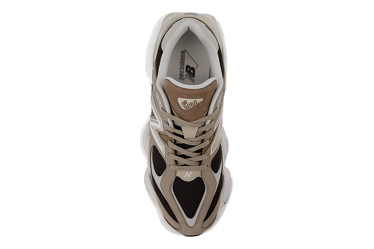 Tênis New Balance 9060 Fall Suedes Pack Arid Stone Marrom
