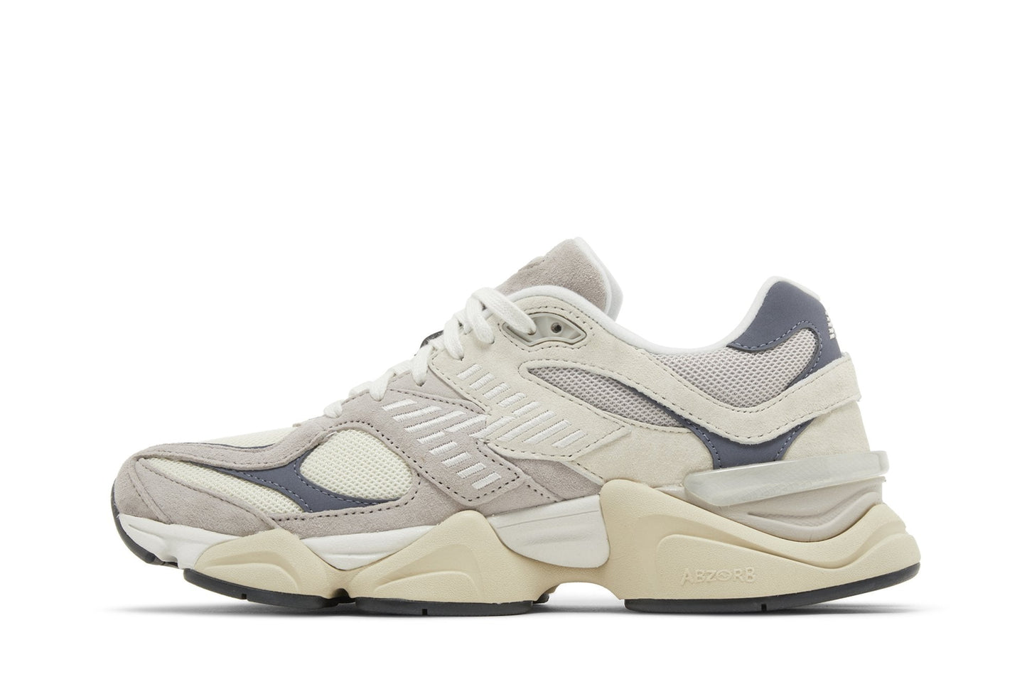 Tênis New Balance 9060 Moonrock Linen Dark Artic Grey Cinza