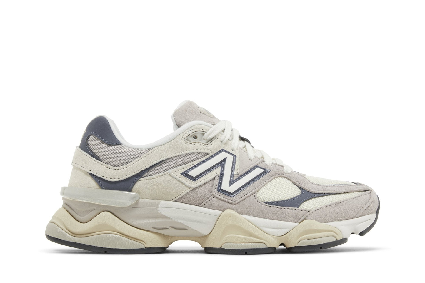 Tênis New Balance 9060 Moonrock Linen Dark Artic Grey Cinza