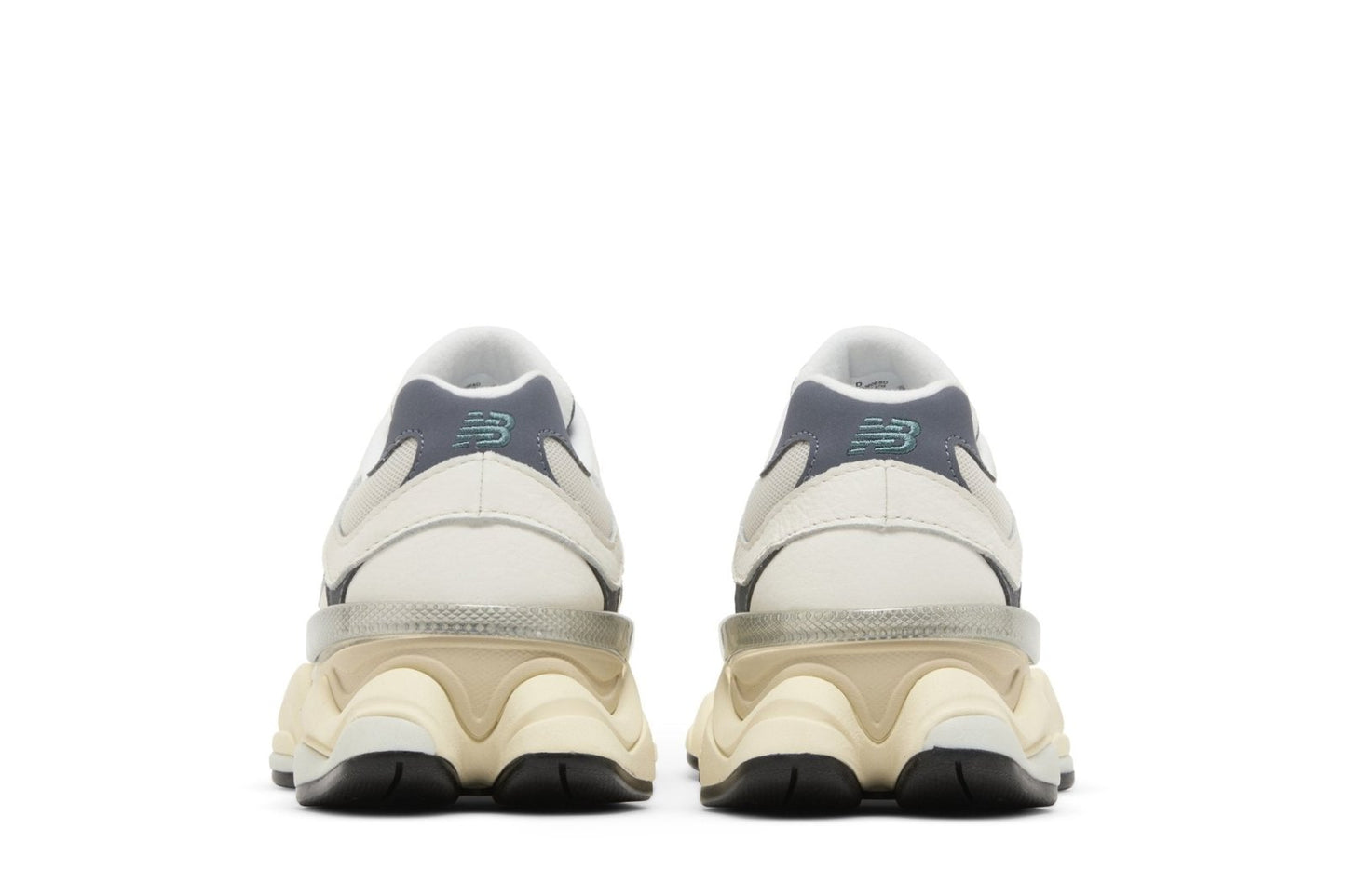Tênis New Balance 9060 Sea Salt New Spruce Dark Artic Grey Cinza